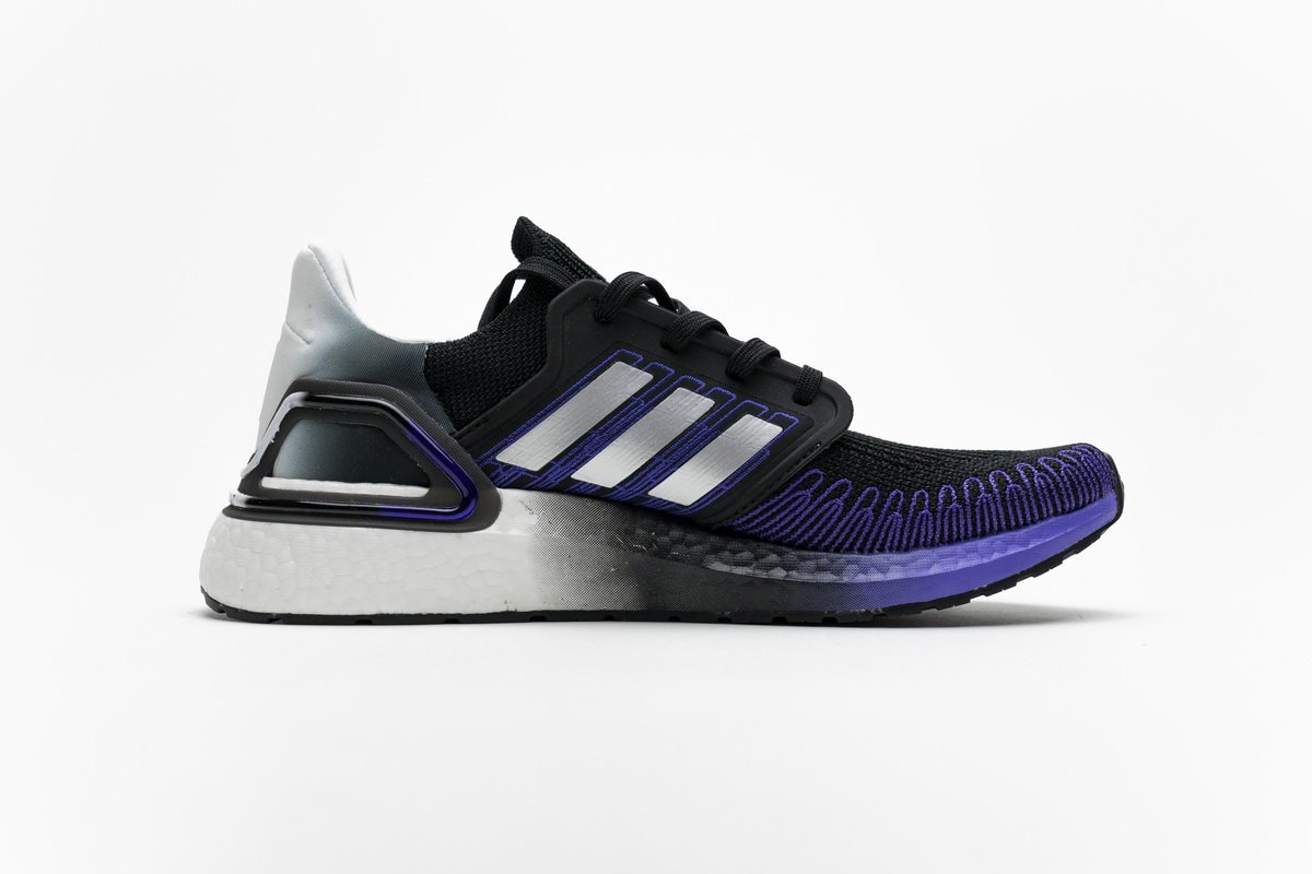 FV0033 adidas Ultra BOOST 20 CONSORTIUM Core Black Silver Real Boost - Image 16