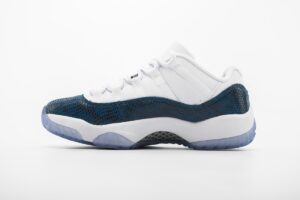 Air Jordan 11 Low “Navy Blue Snakeskin”CD6846-102