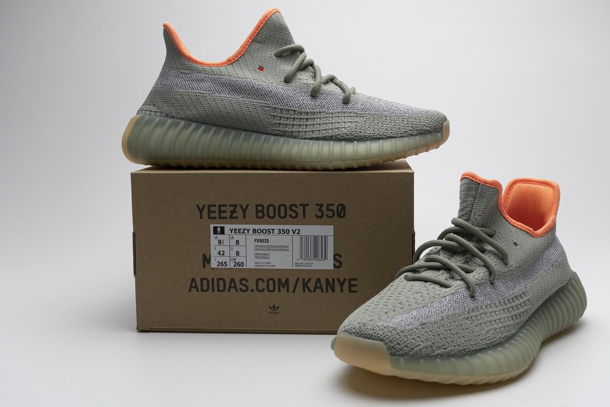 FX9035 adidas Yeezy Boost 350 V2 “Desert Sage” - Image 10