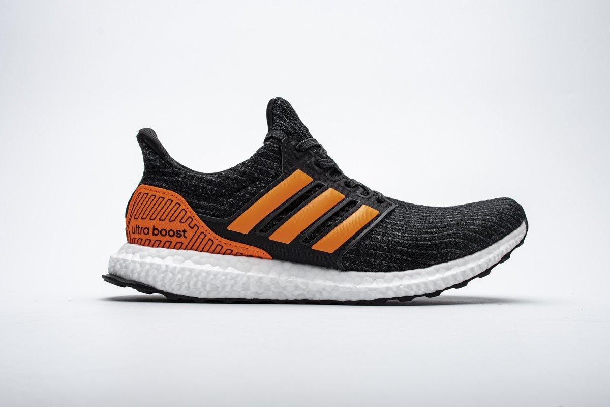 Ultra Boost 4.0 “Core Black/Solar Orange”EH1423 - Image 2