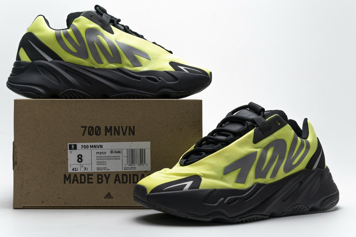 FY3727 adidas Yeezy Boost 700 MNVN “Phosphor” - Image 2