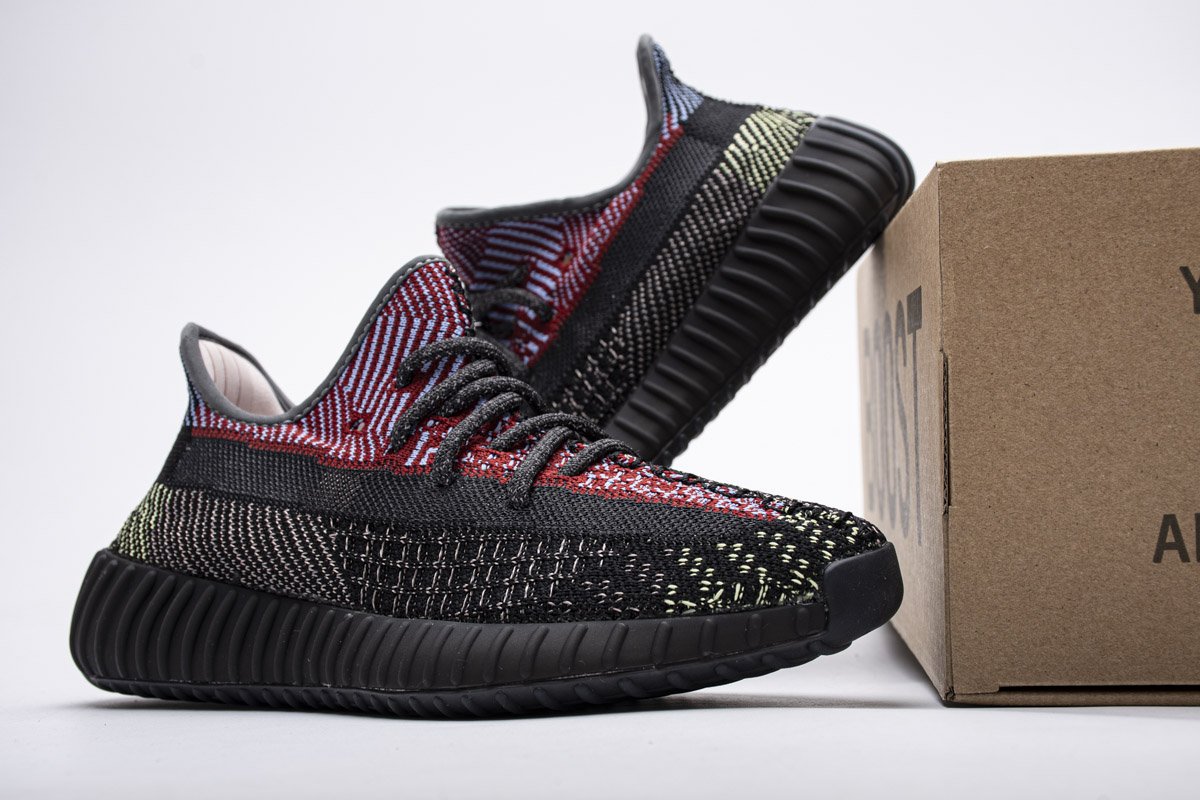 FX4145 adidas Yeezy Boost 350 V2 “Yecheil Reflective” Real Boost - Image 9