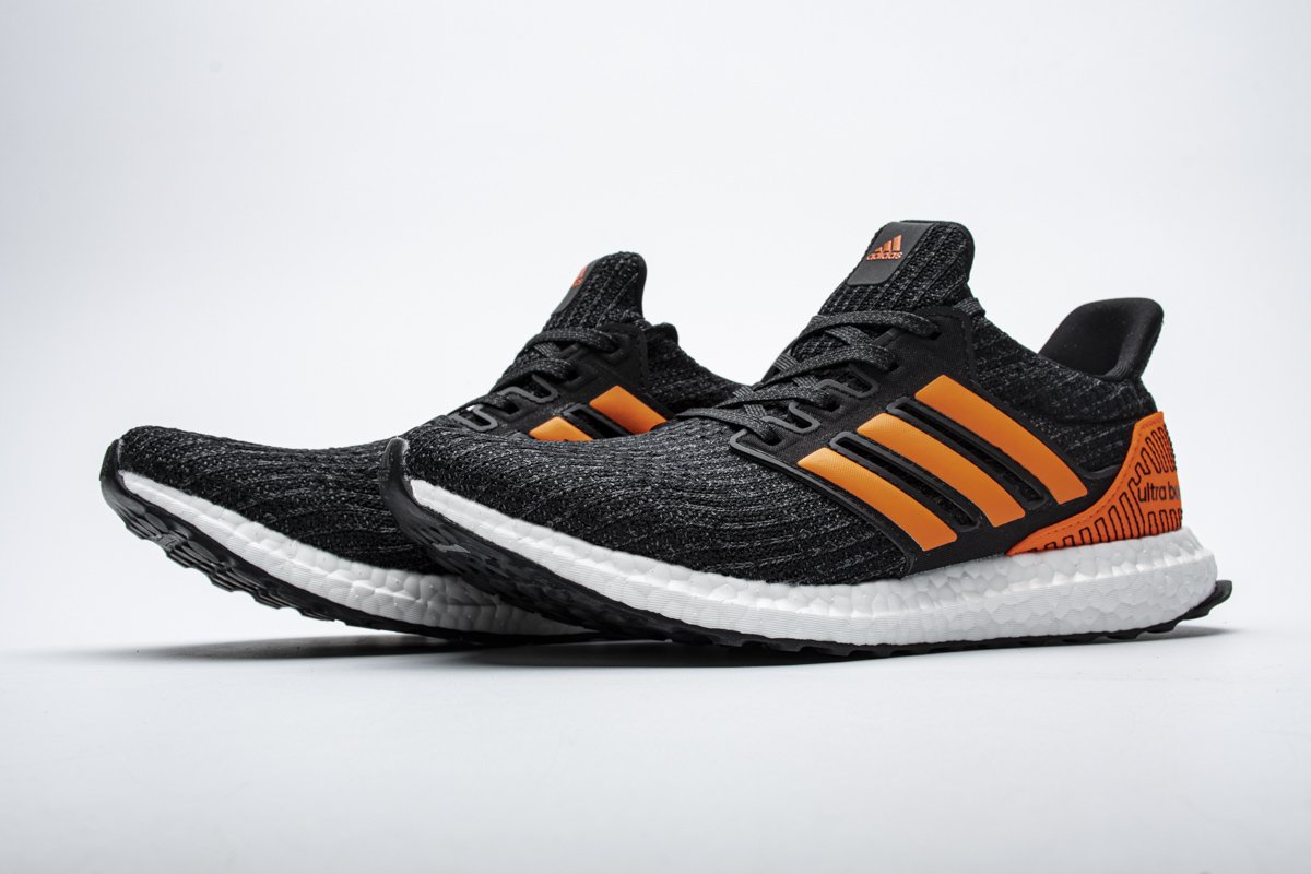 Ultra Boost 4.0 “Core Black/Solar Orange”EH1423 - Image 3