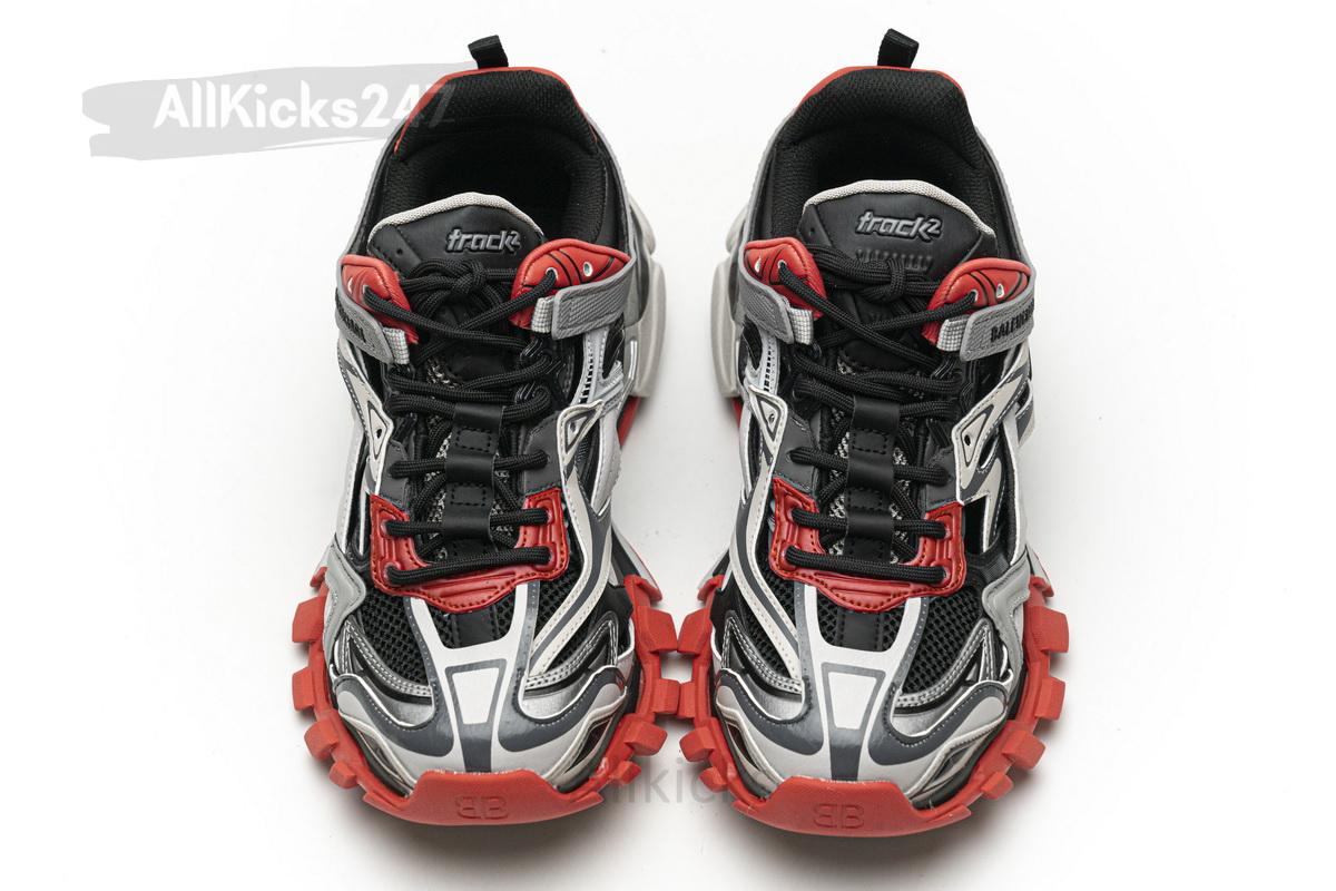 GT Batch Balanciaga Track Black Grey Red - Image 4