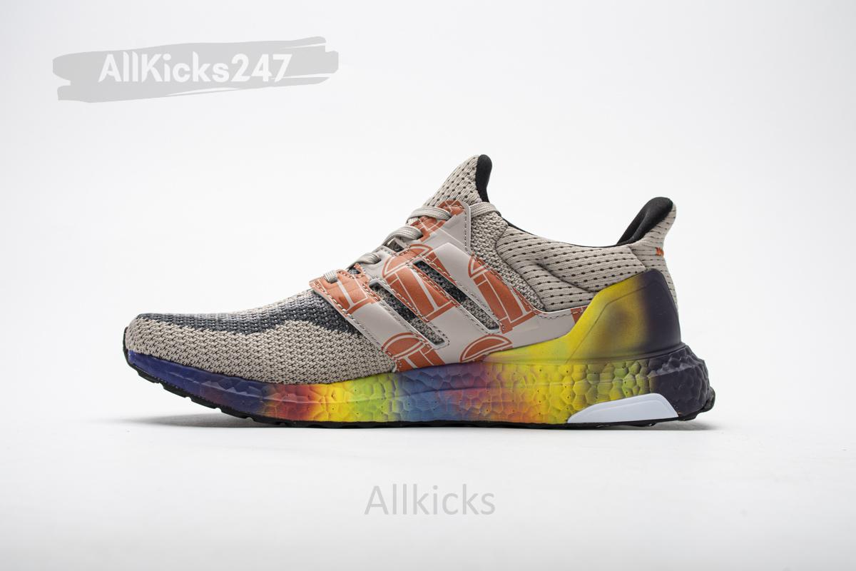 Adidas Ultra Boost 2.0 Real Boost Shanghai Grey Yellow - Image 4