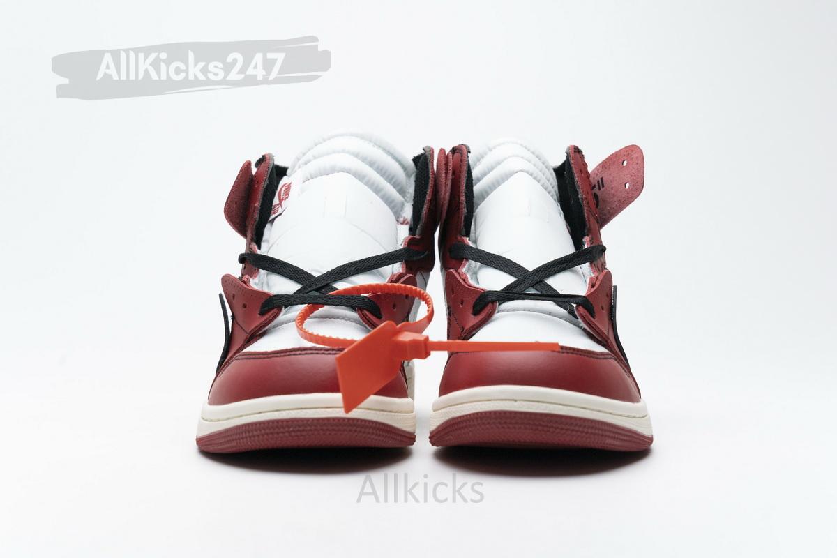 Latest Version Jordan 1 Retro High Off-White Chicago - Image 5