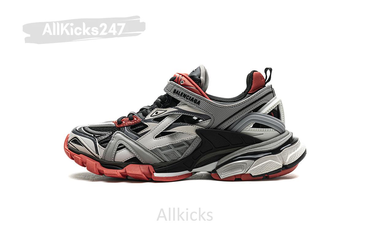 GT Batch Balanciaga Track Black Grey Red